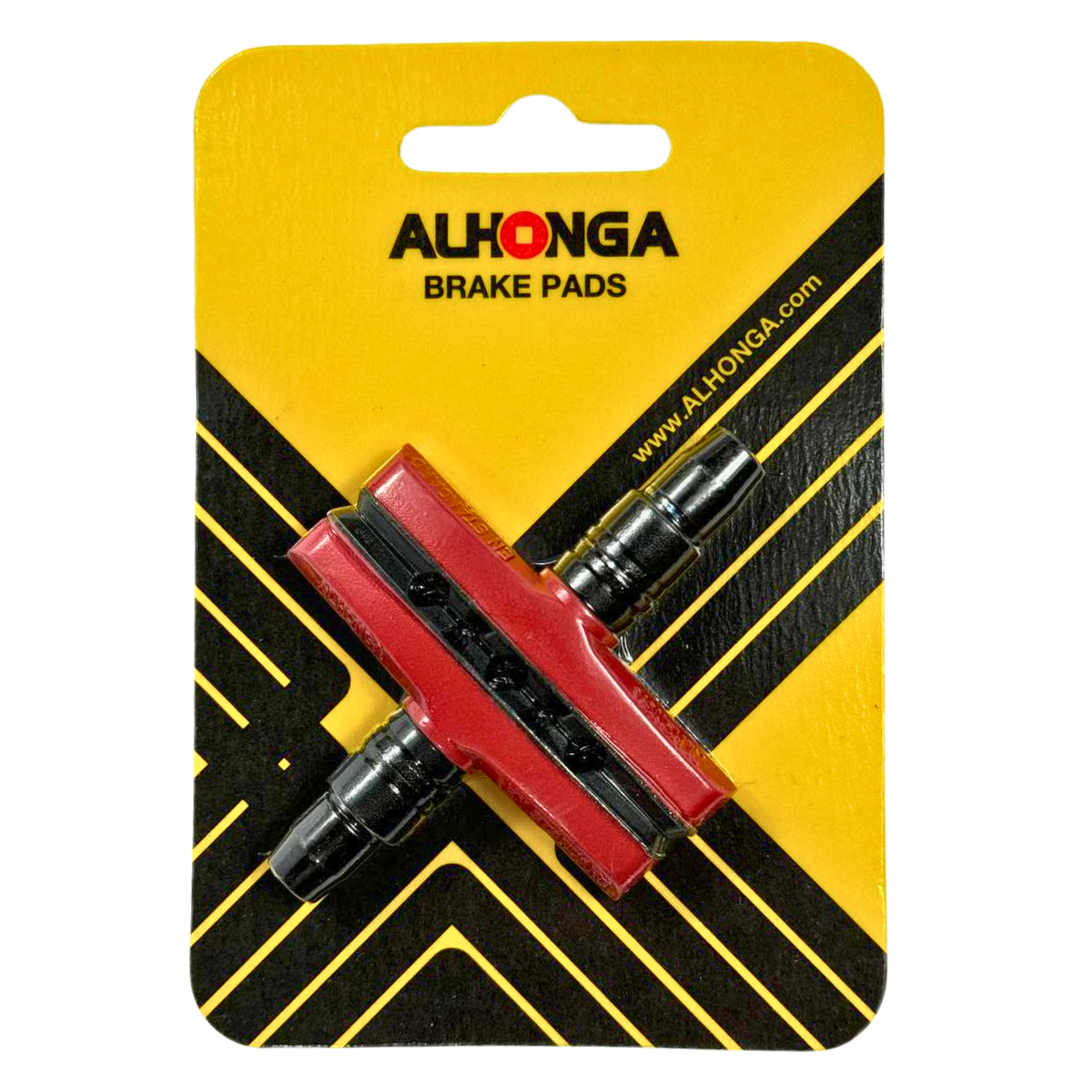 Ободні гальмівні колодки нарізні HJ-EN02 Alhonga червоний