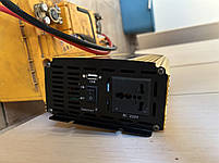 Перетворювач інвертор 12 220 з чистою синусоїдою  pure sine Vackson (VK1000PSI) 12V-220V 1000W, фото 3