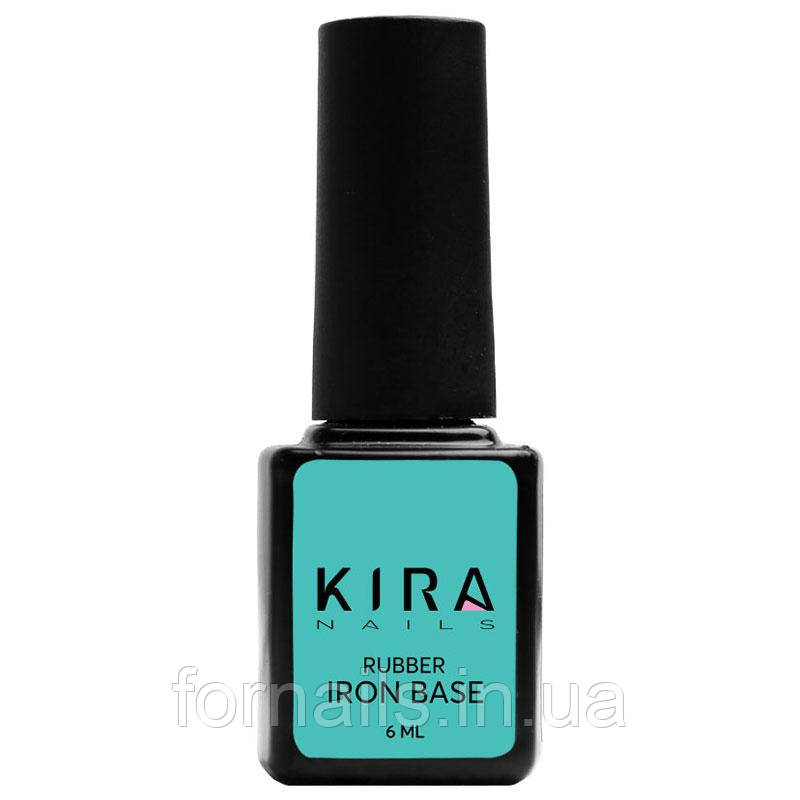 Універсальна база Kira Nails Rubber Iron Base 6 мл, фото 1