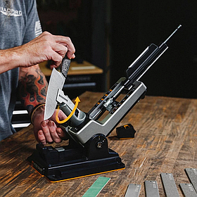 Work Sharp механічна точилка Професійна точилка для ножів з точним регулюванням, WSBCHPAJ-PRO.