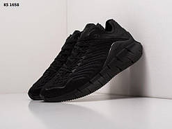Чорні кросівки чоловічі текстиль 41 42 Reebok Zig Kinetica