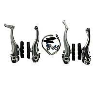 Комплект обідних гальм V-brake HJ-805AD ALHONGA сріблястий