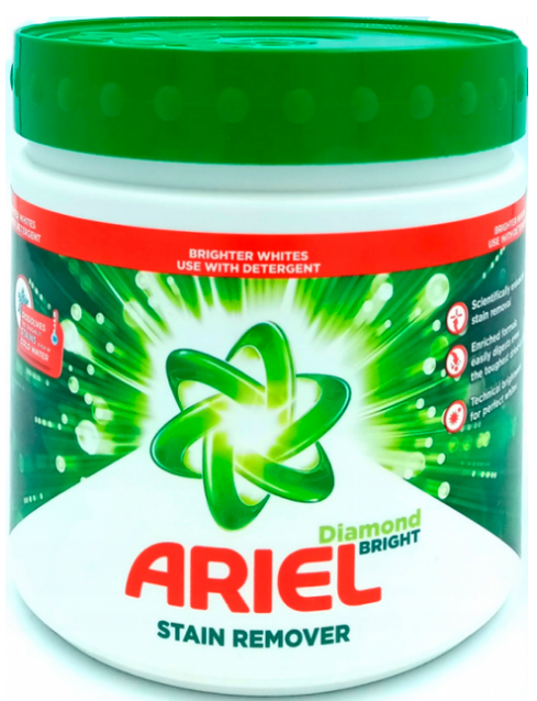 Засоби для виведення плям гранули Ariel White 500 г 8435495821687