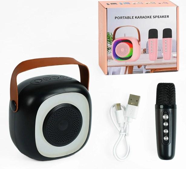 Караоке з колонкою і мікрофоном, зарядка Usb