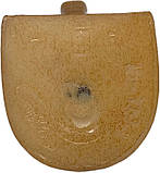 Підбор жіночий пластиковий 3199 р.3  Висота без набійки 9,9 см Бежевий, фото 4