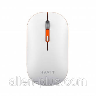 HAVIT HV-MS60WB Миша бездротова дворежимна, white (2.4GHz + bluetooth 5.1)