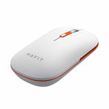 HAVIT HV-MS60WB Миша бездротова дворежимна, white (2.4GHz + bluetooth 5.1), фото 4