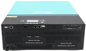 Гібридний інвертор 3600 Вт, 24вольт, 24В, 3,6кВт, 3600 Вт, гібридний, підключення акумуляторів та панелей