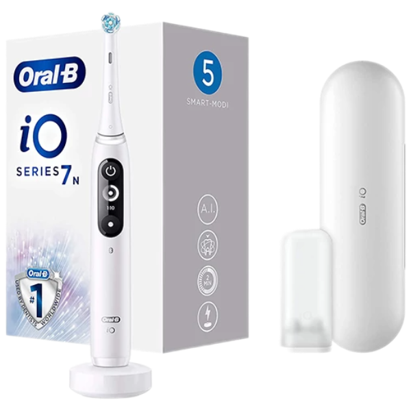 Електрична зубна щітка Oral-B iO 7N (iOM7.1A1.1BD) White Alabaster