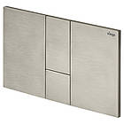 Кнопка зливу для інсталяції VIEGA подвійна матована сатин 126900 773298, фото 2