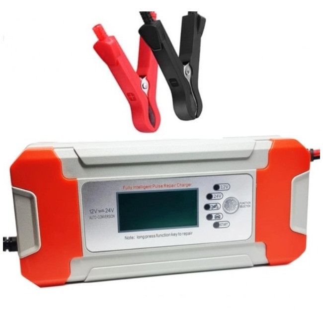 Зарядний пристрій для автомобільних акумуляторів BCL Battery Charger 8449 10A 12V 24V