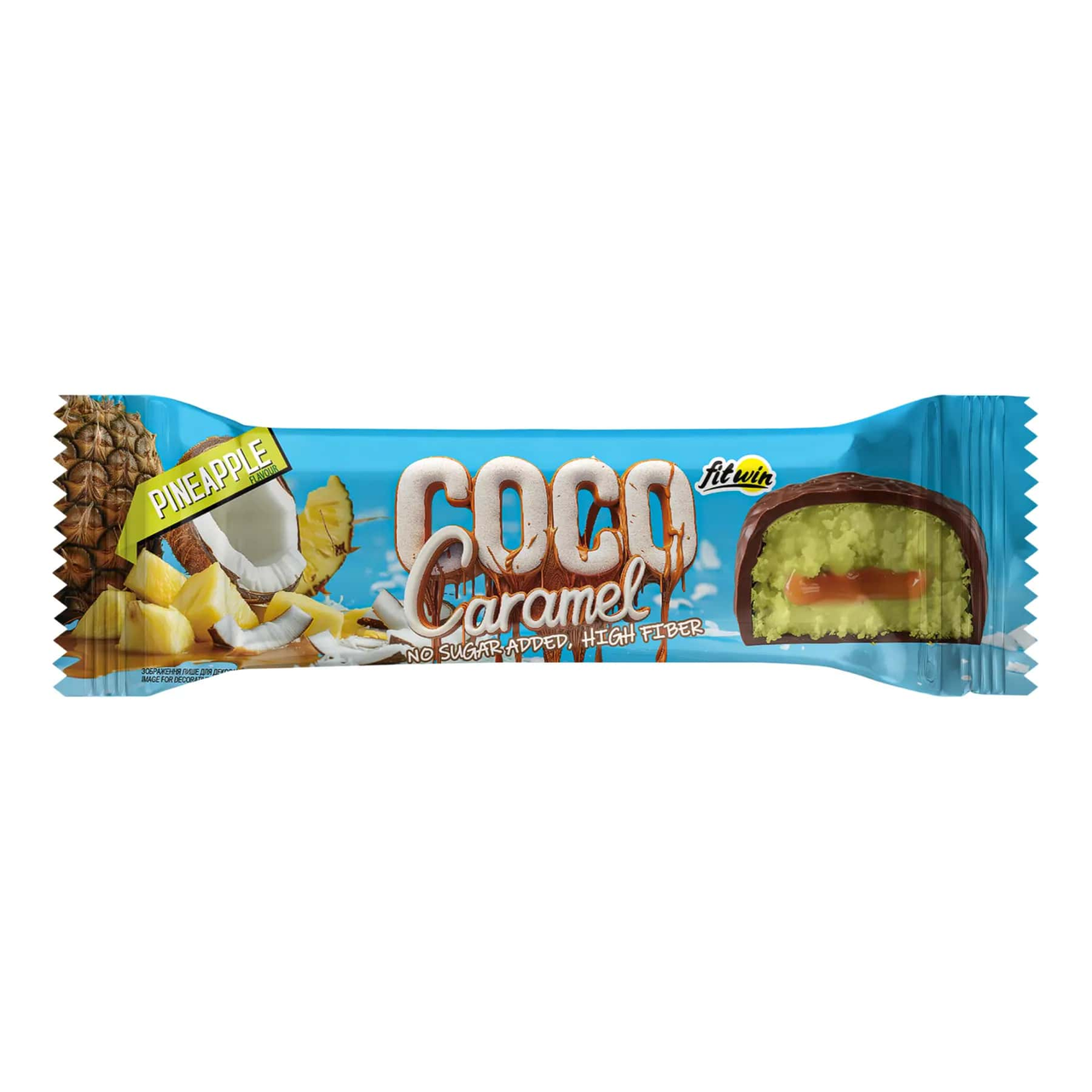 Батончик FitWin Coco Caramel 40 g (Pineapple)