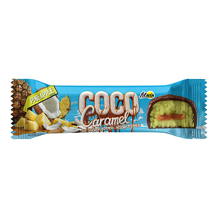 Батончик FitWin Coco Caramel 40 g (Pineapple), фото 1