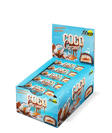 Батончик FitWin Coco Caramel 40 g (Ice Cream), фото 2