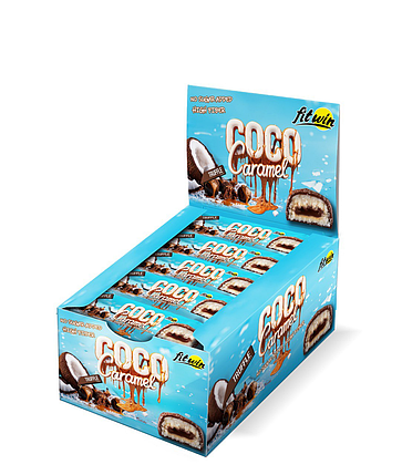 Батончик FitWin Coco Caramel 40 g (Truffle), фото 3