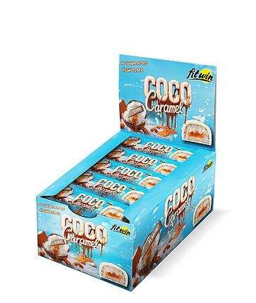 Батончик FitWin Coco Caramel 40 g (Almond), фото 2