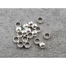 Стопери 4*2,5мм, 25шт, колір срібло