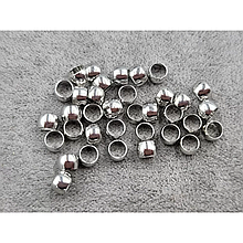 Стопери 4*2,5мм, 25шт, колір сталь