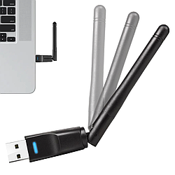 WIFI мережний адаптер від USB, на 150Mbps, Incoco MT7601 / Бездротовий адаптер для комп'ютера / Вайфай адаптер
