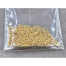 Стопери кулька 1,5мм, 3 гр, колір золото