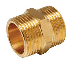 Перехід Ду 25 x 25 бочата L 30mm латунь