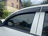 Вітровики (4 шт., Sunplex Sport) для Fiat Fullback 2016- рр, фото 3