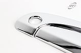 Хром-накладки на ручки Hyundai Getz 2002-2009 (Корея), фото 5