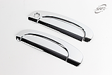Хром-накладки на ручки Hyundai Getz 2002-2009 (Корея), фото 6