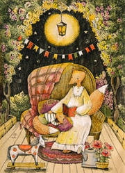 Листівка з лисенком "Улюблена конячка"