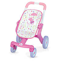 Прогулянкова коляска для пупса свинка Пеппа Smoby  251206