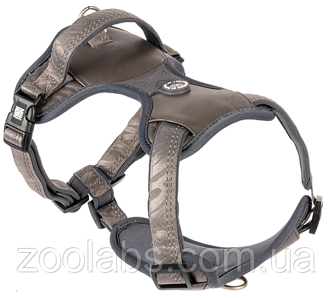 Шлея для собаки Max & Molly Smart ID Sport Harness Matrix 2.0 Stone сіра, фото 1