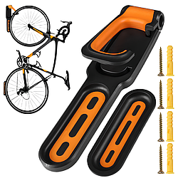 Кріплення для велосипеда за колесо на стіну, до 30 кг / Настінний тримач-кронштейн велосипеда