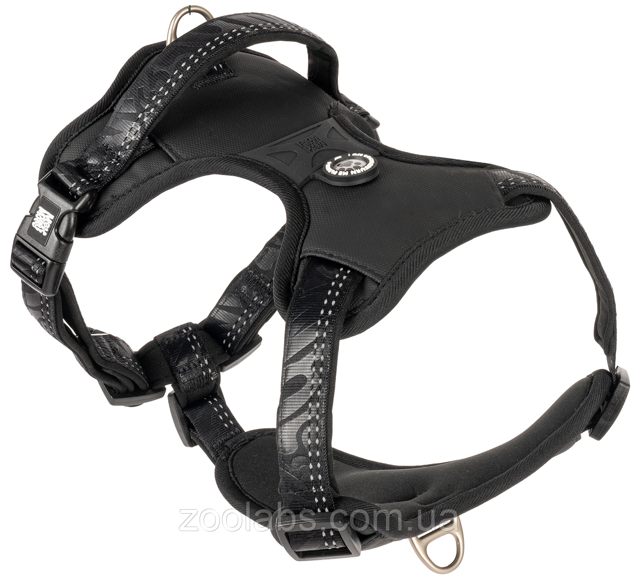 Шлея для собаки Max & Molly Smart ID Sport Harness Matrix 2.0 Black чорна