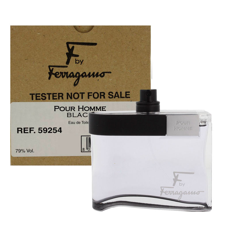 Salvatore Ferragamo F By Ferragamo Black 100мл Туалетна вода Тестер для чоловіків
