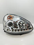 Фара передня LED+ Лінза (к-т лев + оправ) ВАЗ 2170-72 EuroEx Угорщина, фото 3