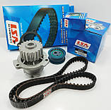 Комплект ременя ГРМ (ролик +помпа +ремінь) ВАЗ 2108-099 8-кл LSA Словаччина, фото 2