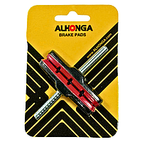 Колодки обідні нарізні HJ-EN02 Alhonga червоний