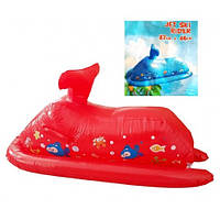 Водяний мотоцикл надувний пліт з ручками 2 кольори BT-IG-0041 87х46 см в пакеті