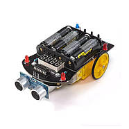 Набір для збирання, паяння, інтелектуального розумного автомобіля з уникненням перешкод, фото 3