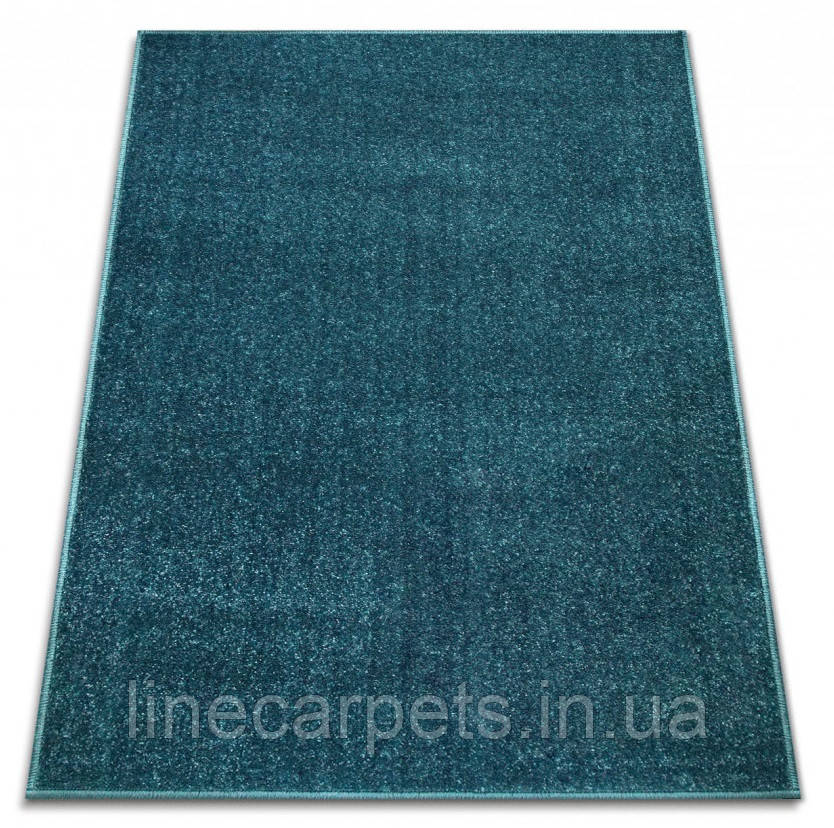 Блакитний однотонний килим Kolibri 11000-140, фото 1