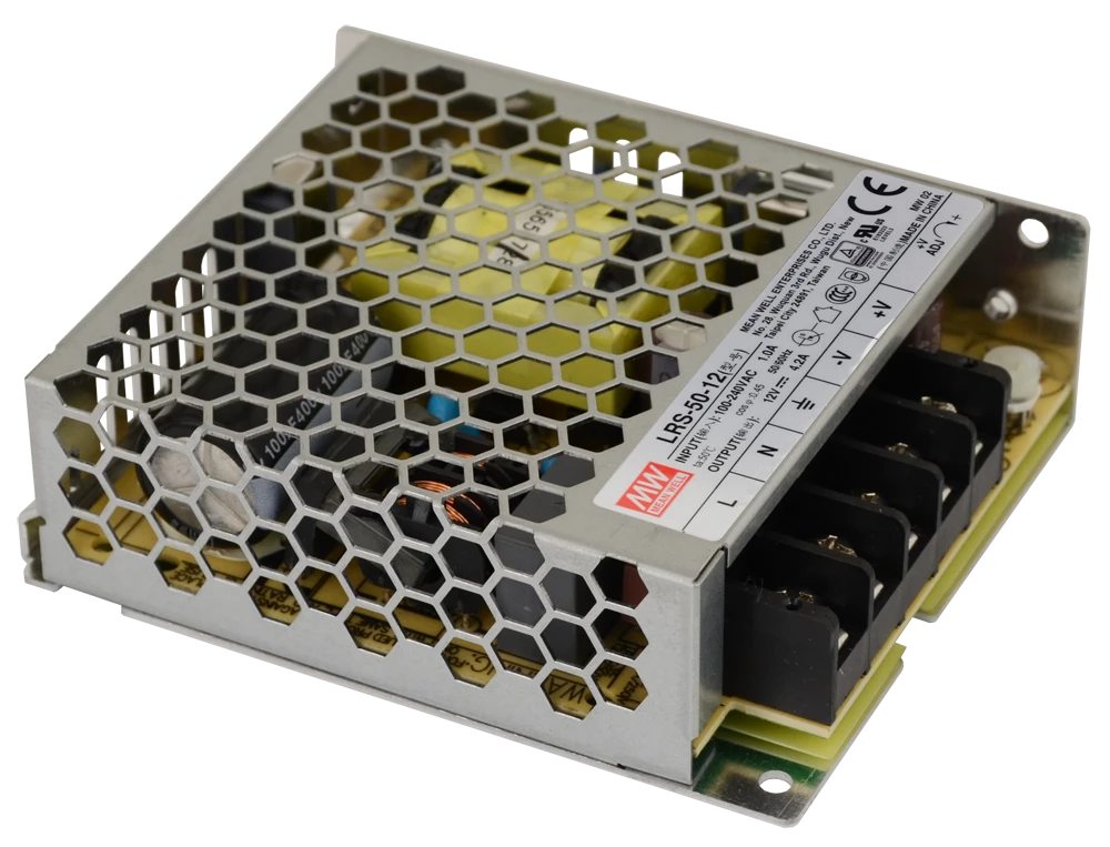 Блок живлення Mean Well 50W 12V 4.2A IP20 LRS-50-12