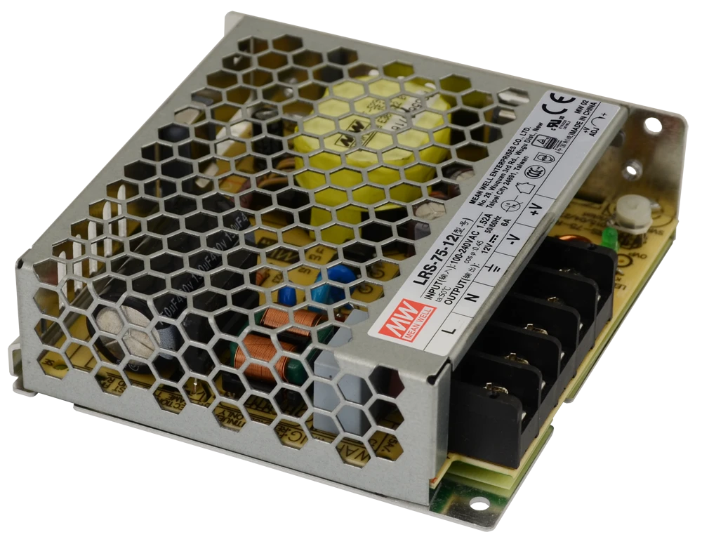 Блок живлення Mean Well 75W 12V 6A IP20 LRS-75-12