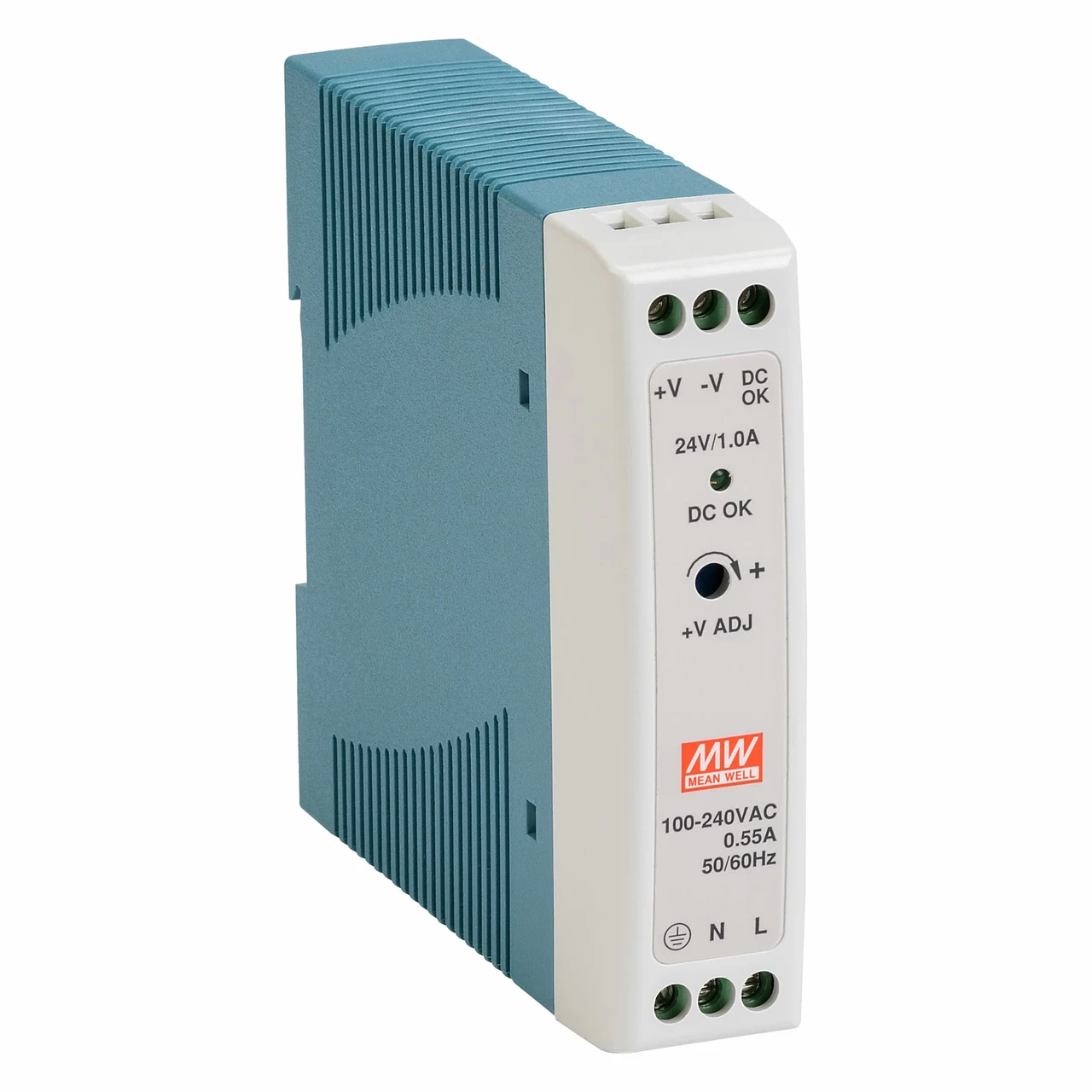 Блок живлення Mean Well на DIN-рейку 20W 1A 24V MDR-20-24