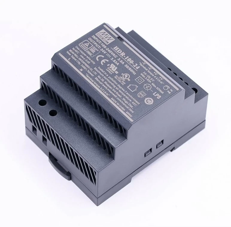 Блок живлення Mean Well на DIN-рейку 100W 4.2A 24V IP20 HDR-100-24N