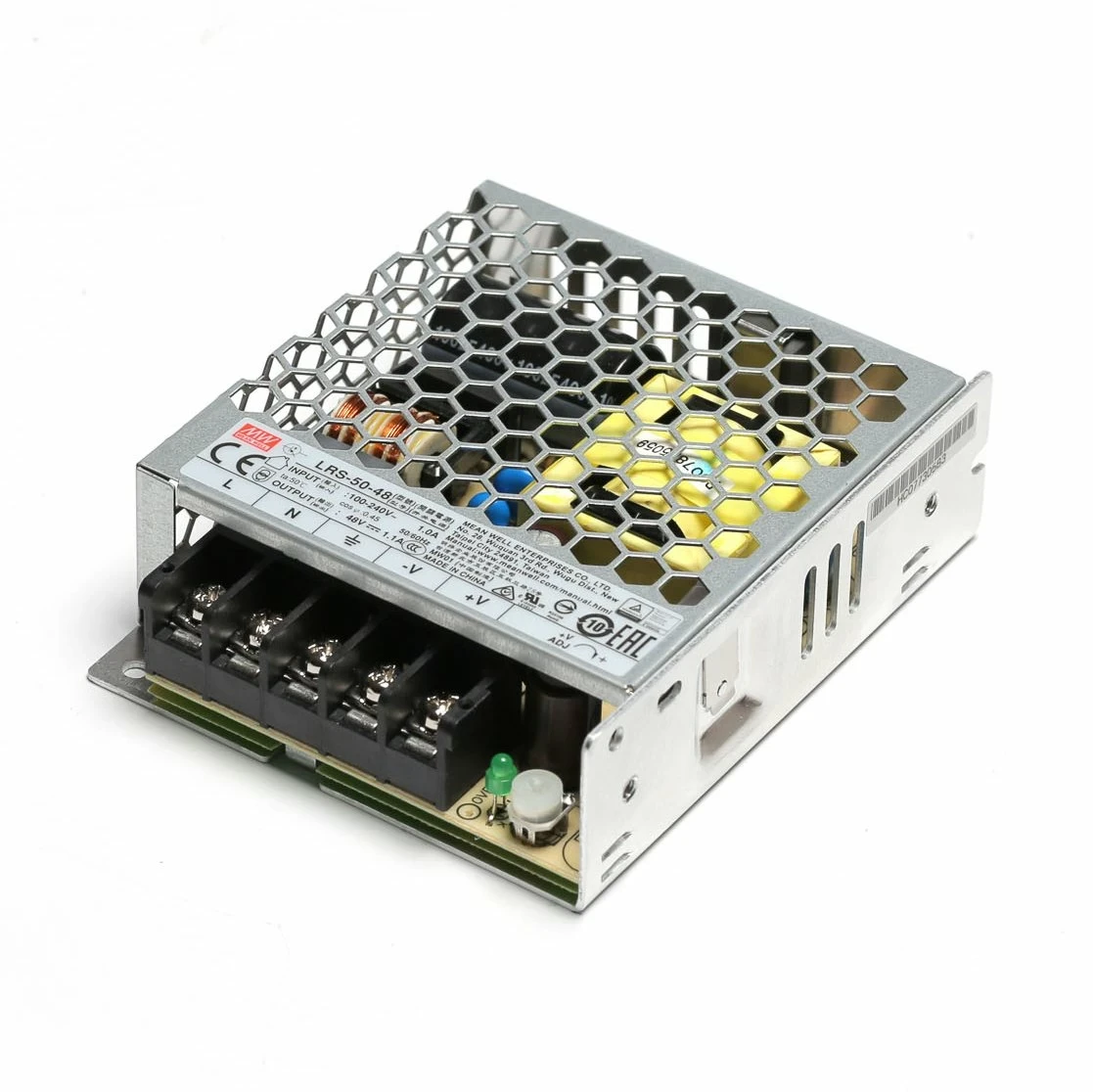 Блок живлення 52W 48V 1.1А IP20 LRS-50-48