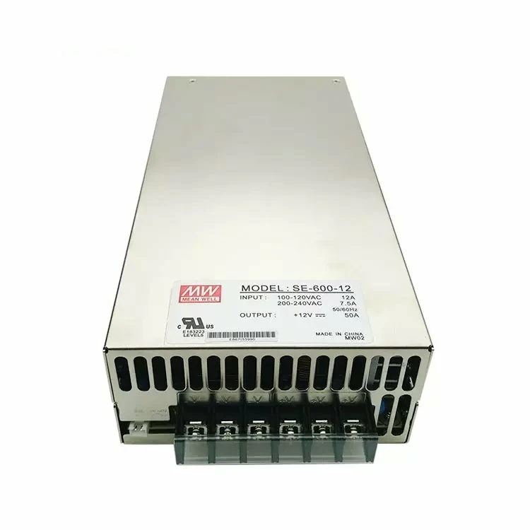 Блок живлення Mean Well 600W 12V 50A IP20 SE-600-12