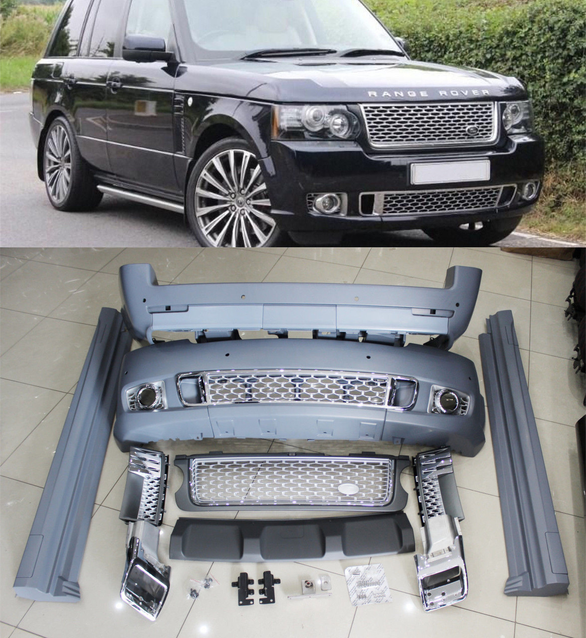 Обвіс Range Rover Vogue L322 тюнінг рестайлінг Autobiography, фото 1