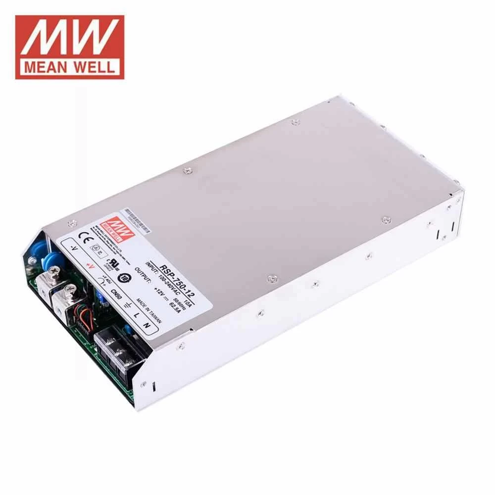 Блок живлення Mean Well 750W 62.5A 12V RSP-750-12
