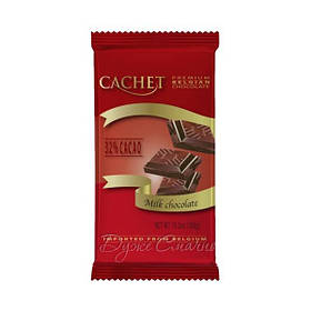 Шоколад Cachet молочний 300 г, 32% какао