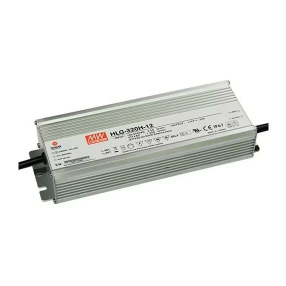 Блок живлення Mean Well 264W 22A 12V IP67 HLG-320H-12
